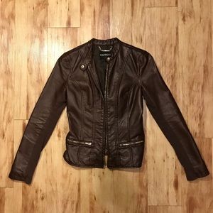 Express faux leather jacket